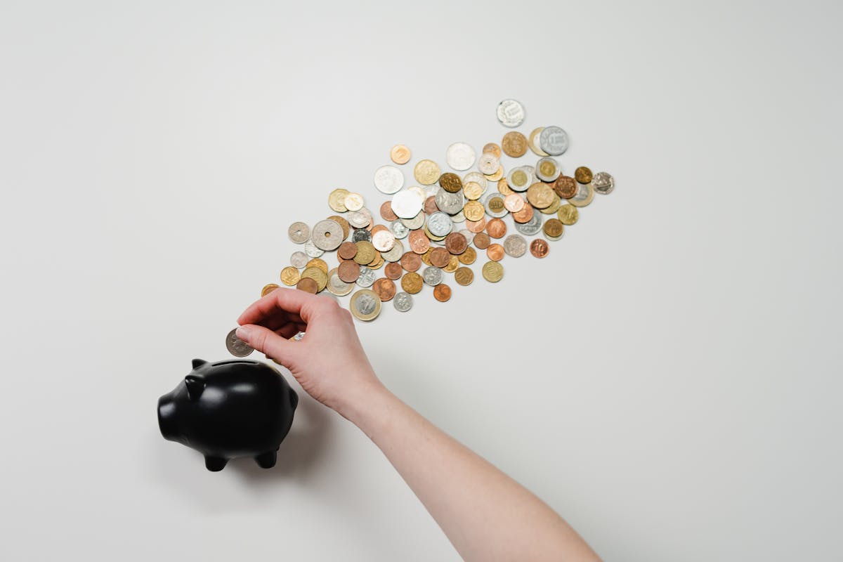 Jar of savings representing an emergency fund
