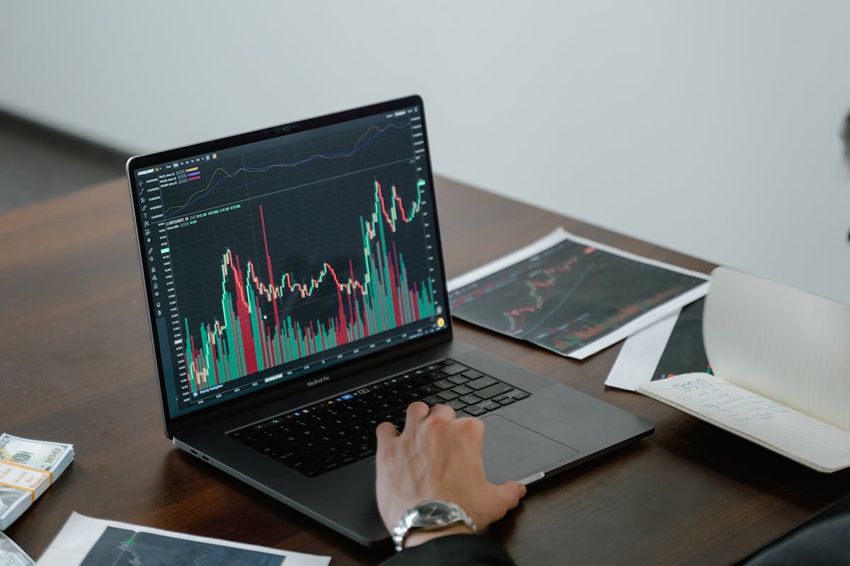 Conceito de liquidez com dados de mercado em fluxo
